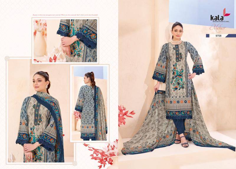 Kala meher vol-12 Dress material wholesalers in Bangalore